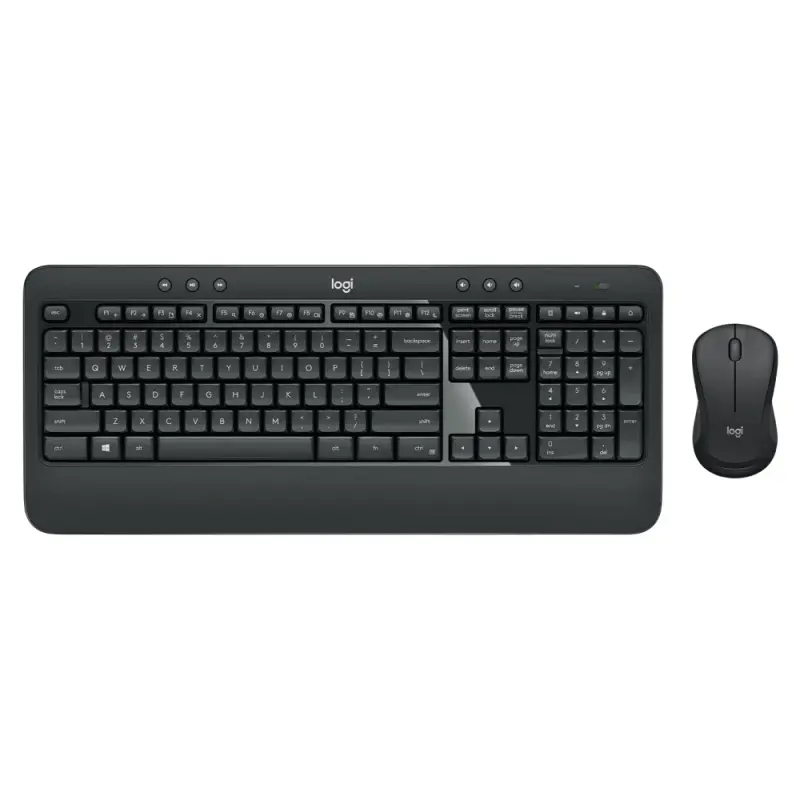 TECLADO INALAMBRICO ADVANCED LOGITECH CON MOUSE INALAMBRICO NEGRO MK540
